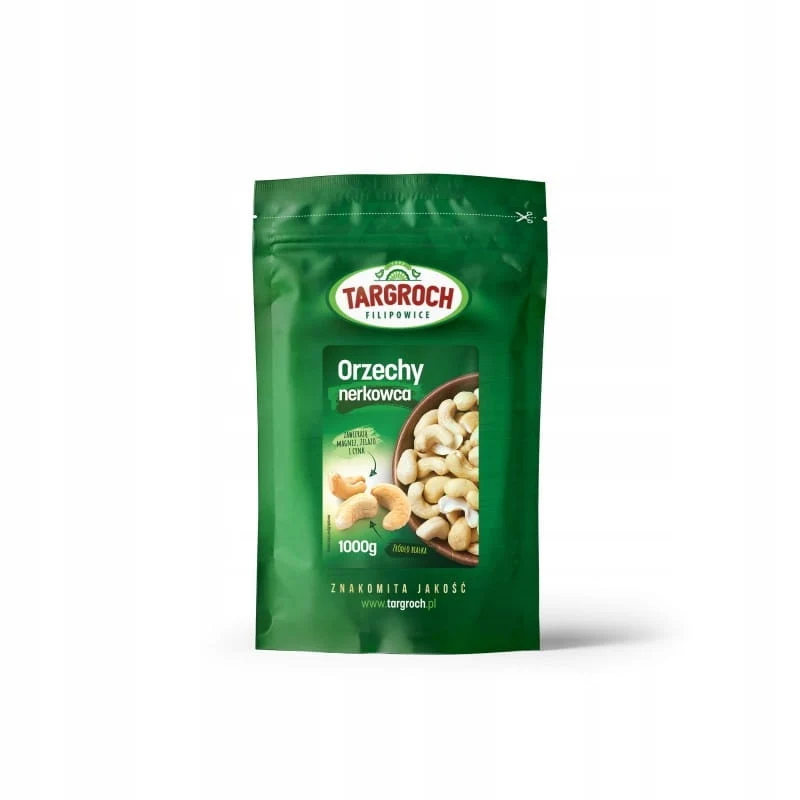 Cashewnötter - halvor - 1000 g Targroch