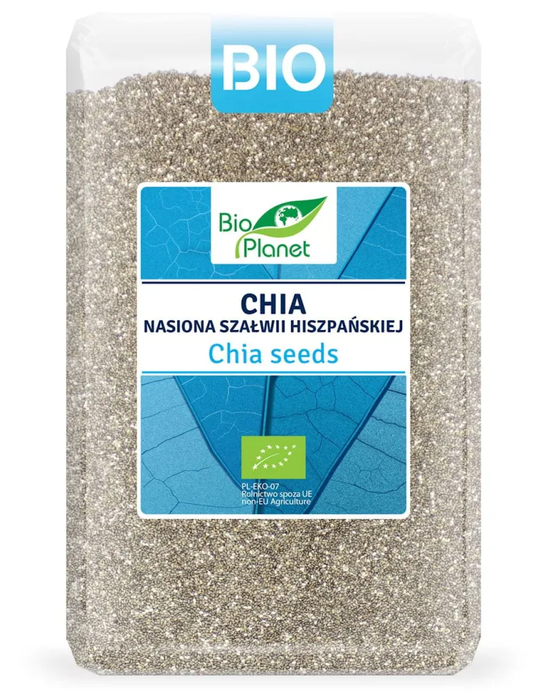 CHIA - SPANJORG SHADLA-FRÖN EKO 2 kg - BIO PLANET