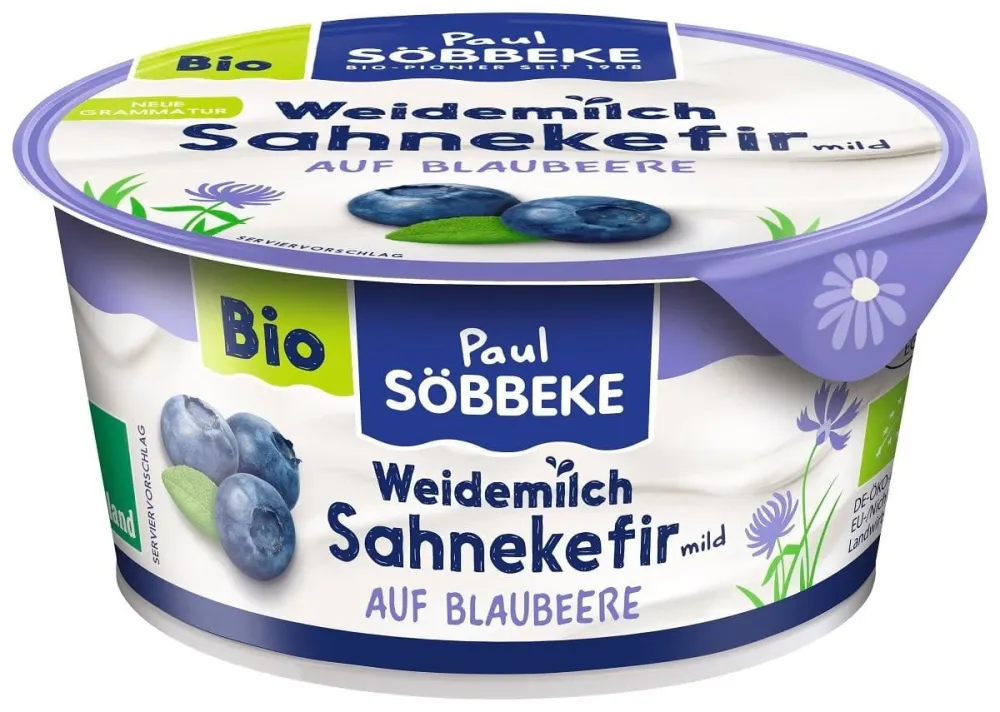 CREME KEFIR MED EKOLOGISKA KÖRSBÄR 150 g - SOBBEKE
