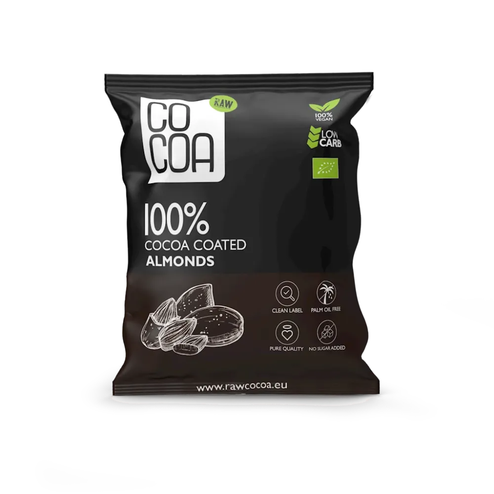 EKOLIGT SOCKERFRITT KAKAO 70 g - COCOA