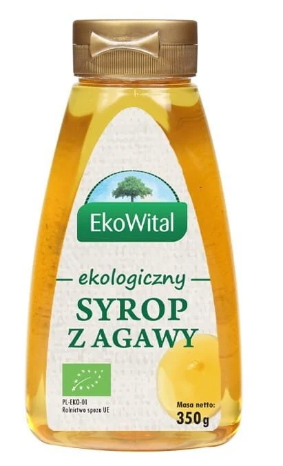 Ekologisk agavesirap 350 g EKOWITAL