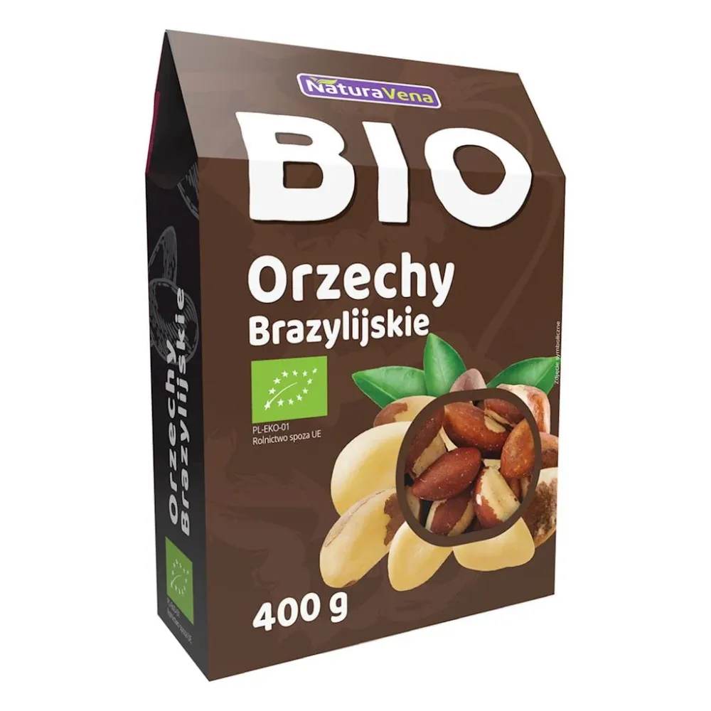Ekologiska brasilianska nötter 400 g - NATURAVENA