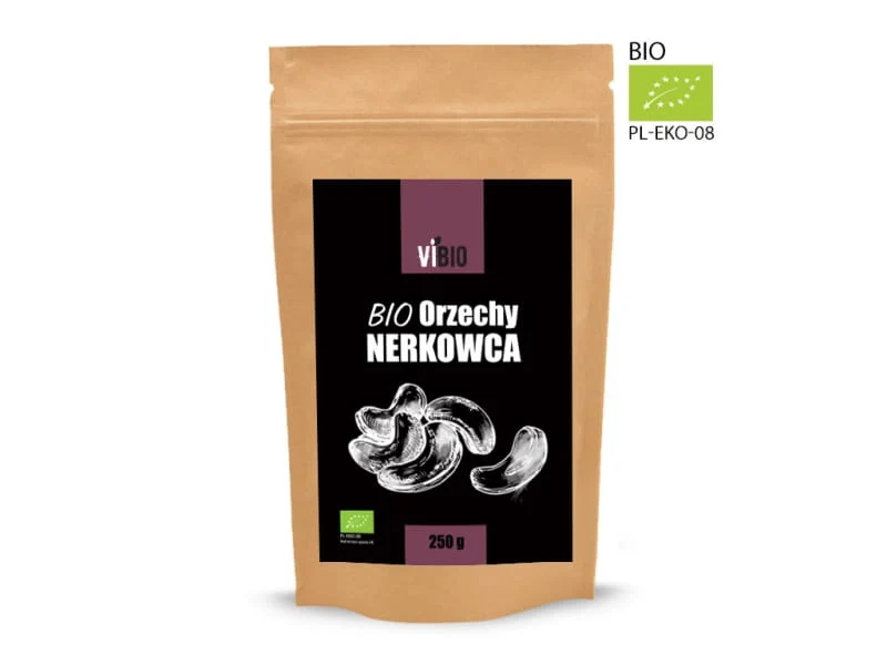 Ekologiska cashewnötter 250 g - VIVIO