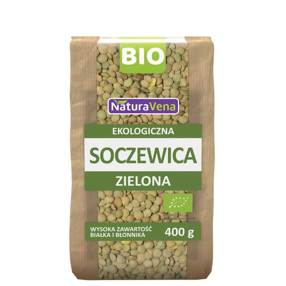 EKOLOGISKA GRÖNA ÄRTOR 400 g - NATURAVENA