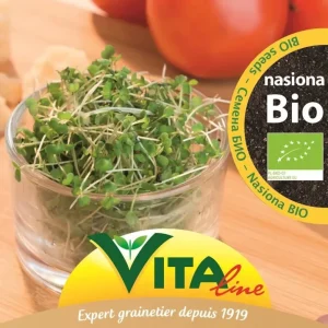 Ekologiska rucolafrö för groddar 15 g VITA LINE