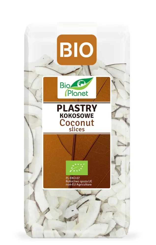 Ekologiskt kokosnötsplast 250 g - BIO PLANET