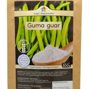 Fem transformationer Gomme de guar 300 g