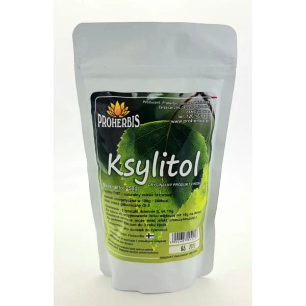 Finsk xylitol 250 g PROHERBIS björksocker