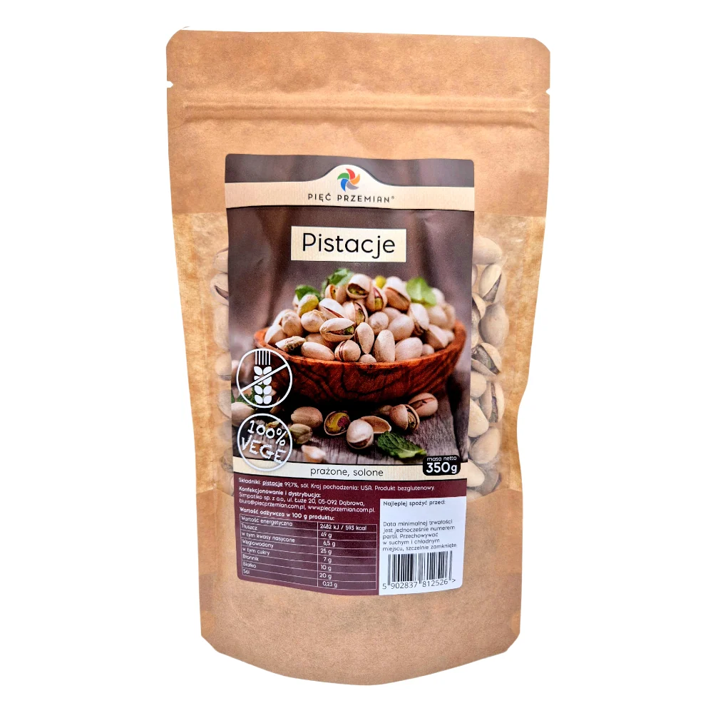 FIVE CHANGES Rostade salta pistagenötter 350g