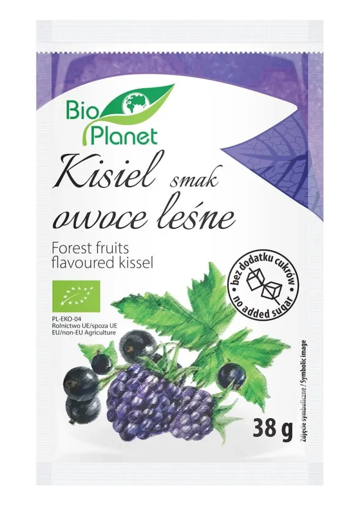 Fruktläder med ekologiska bärfrukter 38 g - BIO PLANET