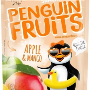 Frystorkade ekologiska äpplen och mango 15 g