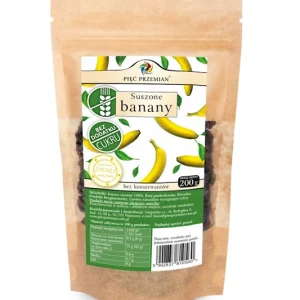 Glutenfria torkade bananer 200g CINQ CHANGEMENTS
