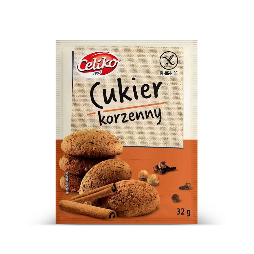 Glutenfritt bark socker 32 g - CELIKO