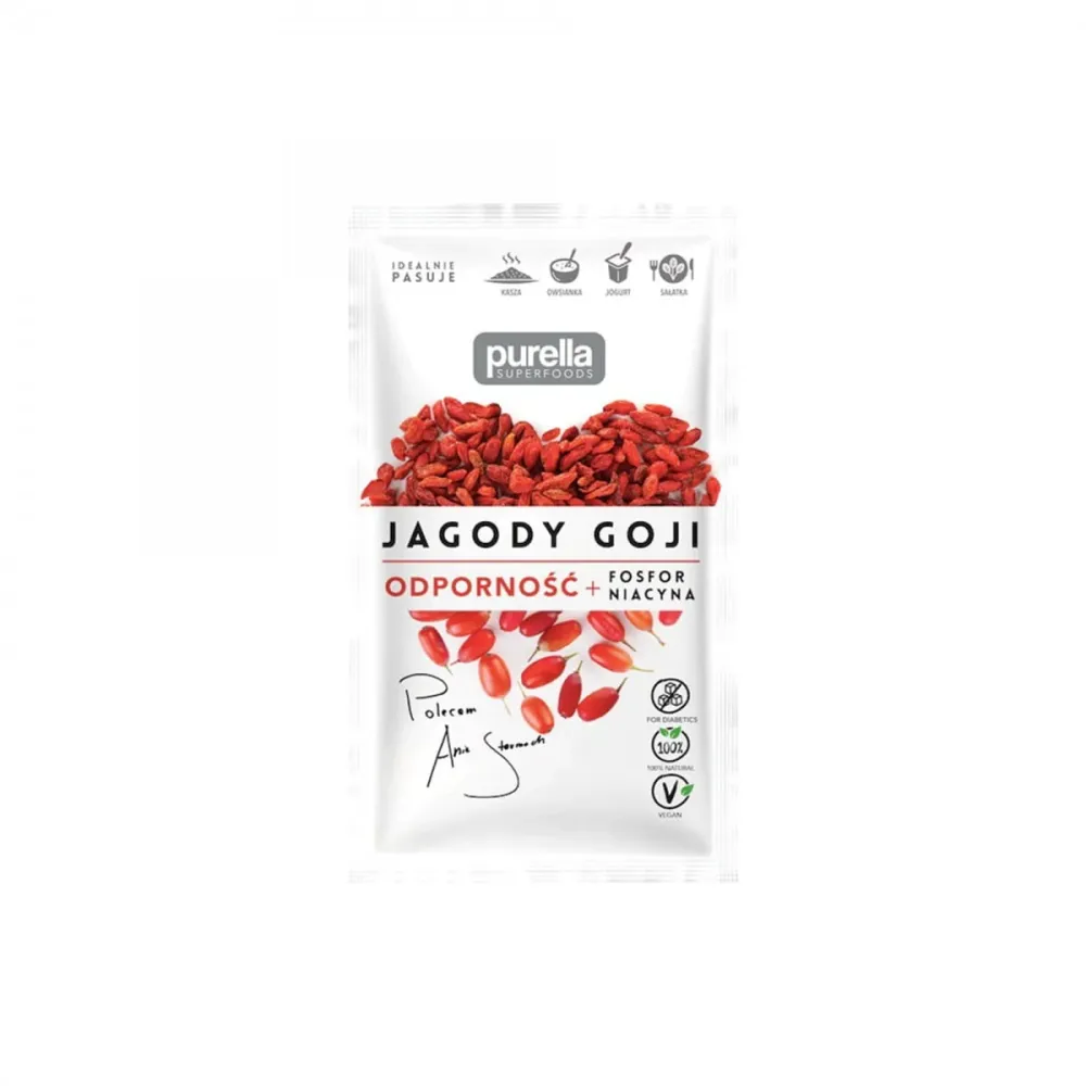 Gojibär. Motståndskraften. Fosfor + Niacin 45 g