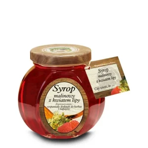 Hallonsirap med lindblomma 150ml