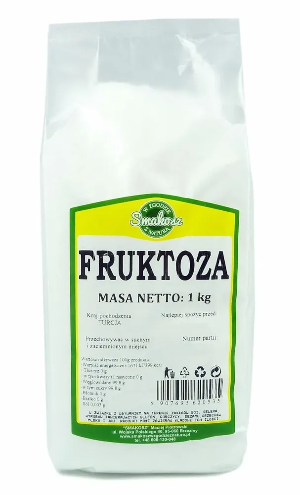 Kristallin fruktos 1 kg DELICIEUX