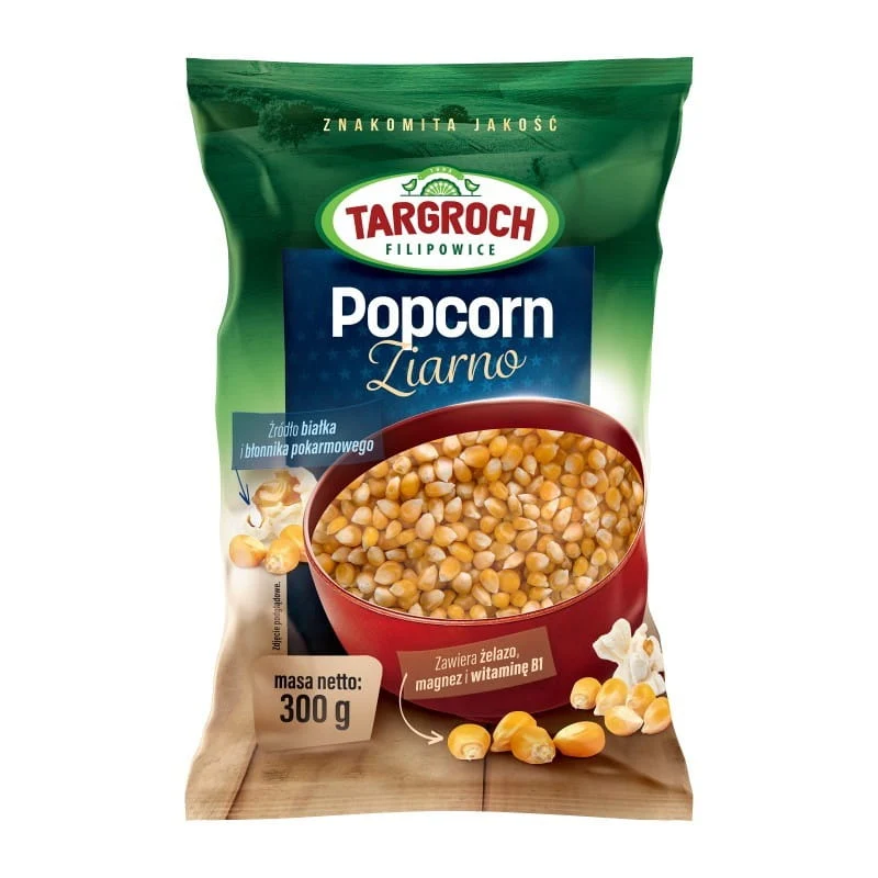 Popcornkärnor - 300 g Targroch