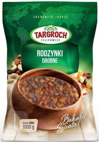 Små russin (utan SO2) - 1000 g Targroch