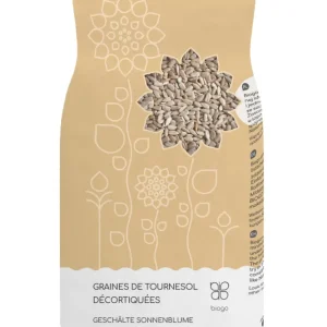 Skalade Solrosfrön 1 kg BIOGO