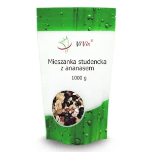 Studentblandning med ananas 1000g - VIVIO