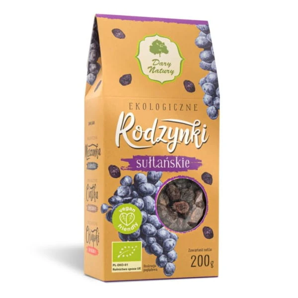 Sultanens russin Ekologiska 200 g CADEAUX DE LA NATURE