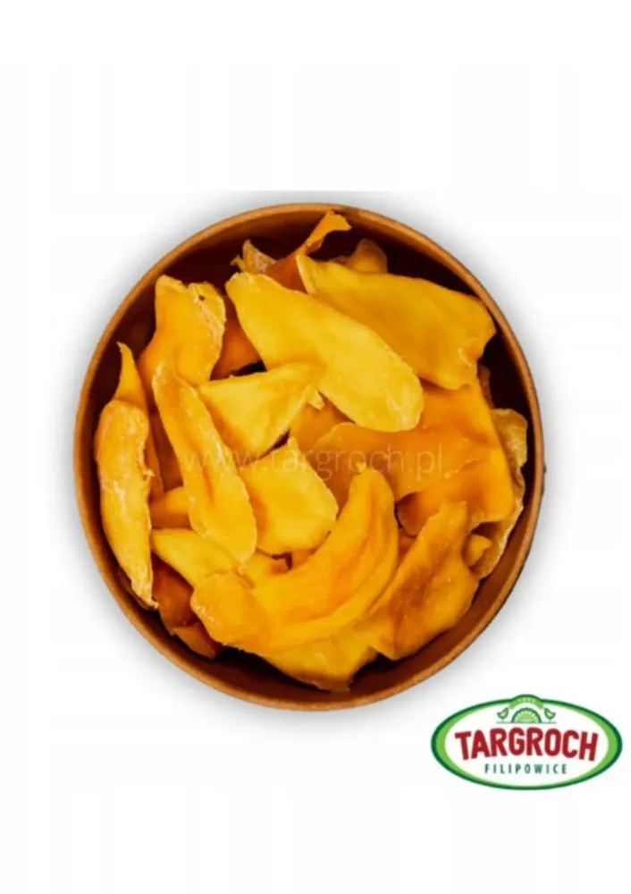 Torkade mangoflingor utan socker 500 g Targroch