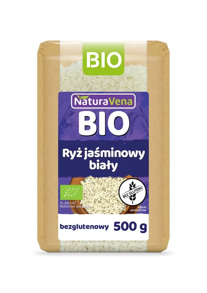 VIT JASMINRIS GLUTENFRI EKO 500 g - NATURAVENA