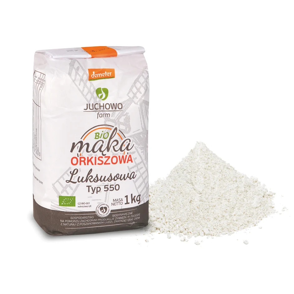 FARINE D'ORCHIDE DE LUXE TYP 550 DEMETER EKO 1 kg - JUCHOWO