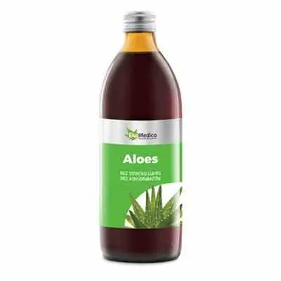 Aloe vera juice med fruktkött 500ml EkaMedica