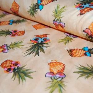 Cool pineapples digitalt tryck