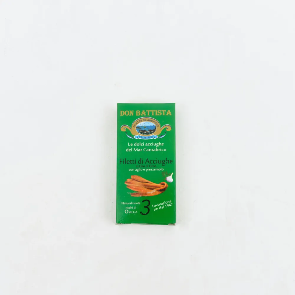 Canned Anchovies Garlic & Parsley