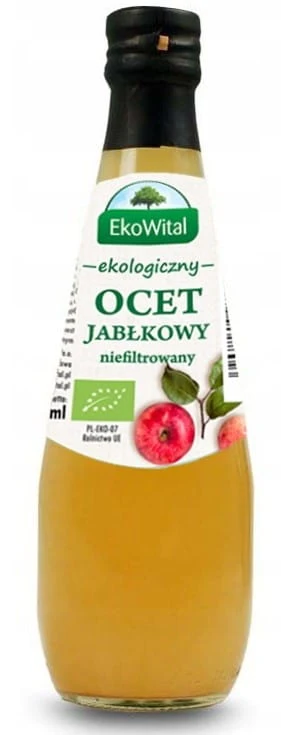 Äppelcidervinäger 6% ofiltrerad EKO 300ml