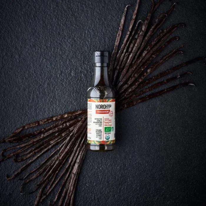 Ekologiskt Bourbon vaniljextrakt från Madagaskar - 225 ml
