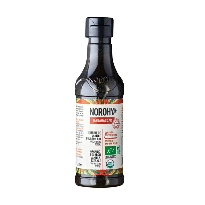 Ekologiskt Bourbon vaniljextrakt från Madagaskar - 225 ml