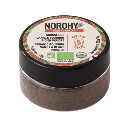 Ekologiskt Bourbon vaniljstångspulver - 10 g