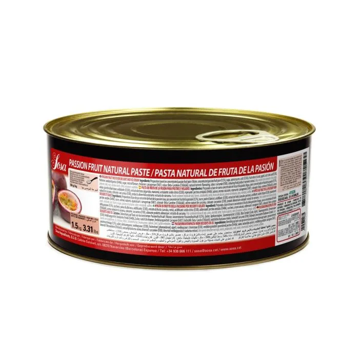 Koncentrerad passionsfruktspuré – 1,5 kg