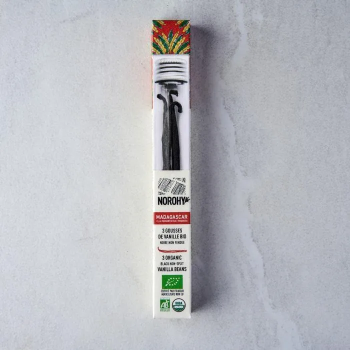 Tub 3 kapslar Ekologisk Vanilj Madagaskar
