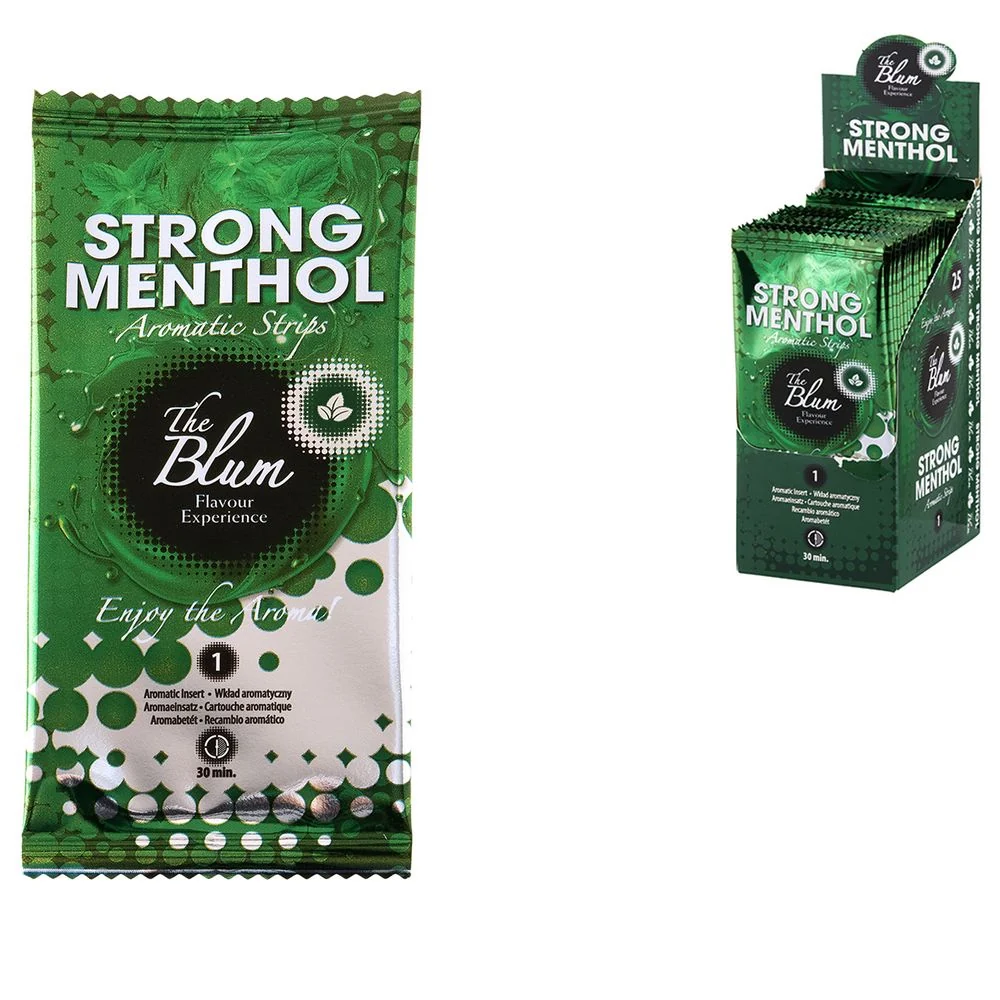 25 st. Blum Strong Menthol Aroma Map