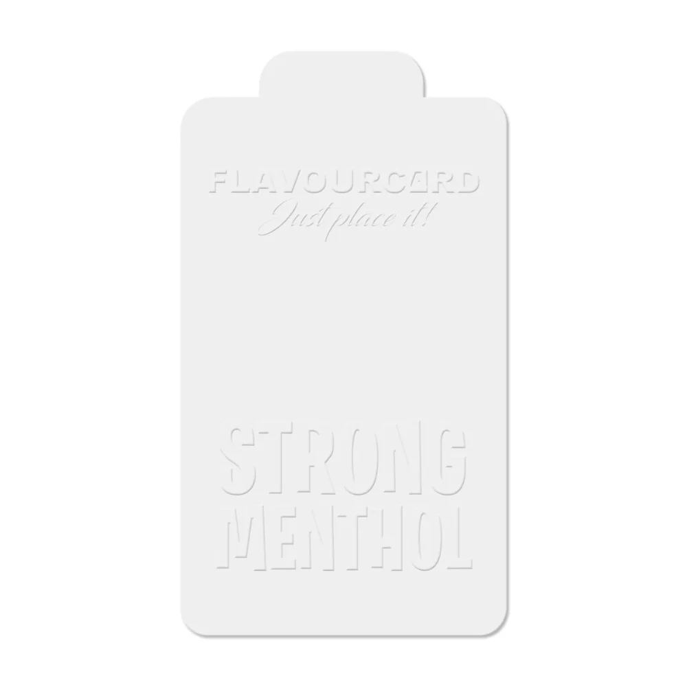 10 st FlavourCard Strong Menthol Aroma Card