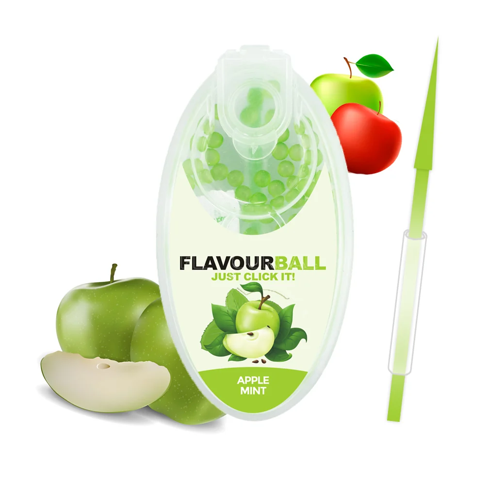 10 x 100 Cool Apple Flavor Balls i Pod