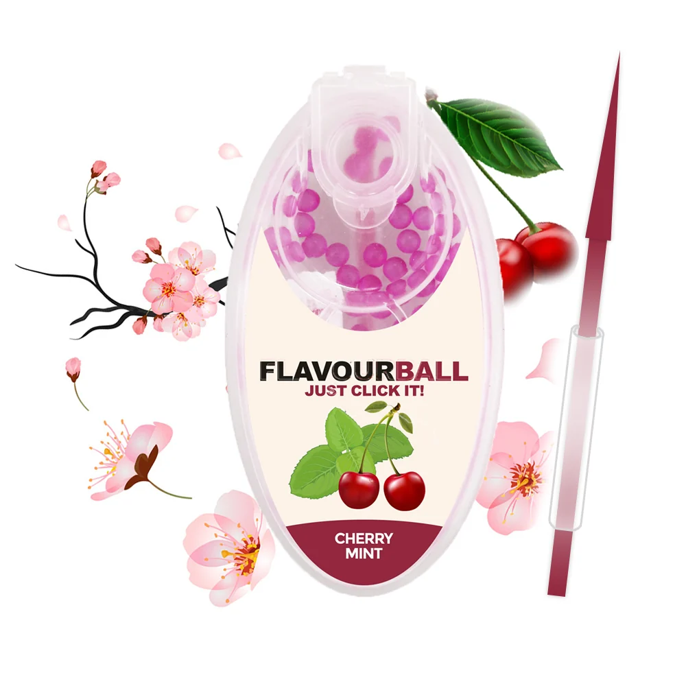 10 x 100 Cool Cherry Flavor Balls i Pod