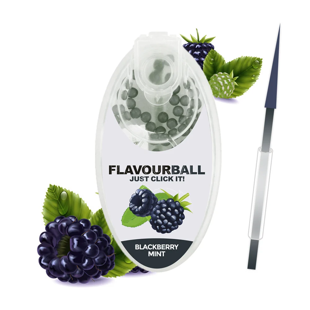 10 x 100 st Coola Blackberry Flavor Balls i Pod