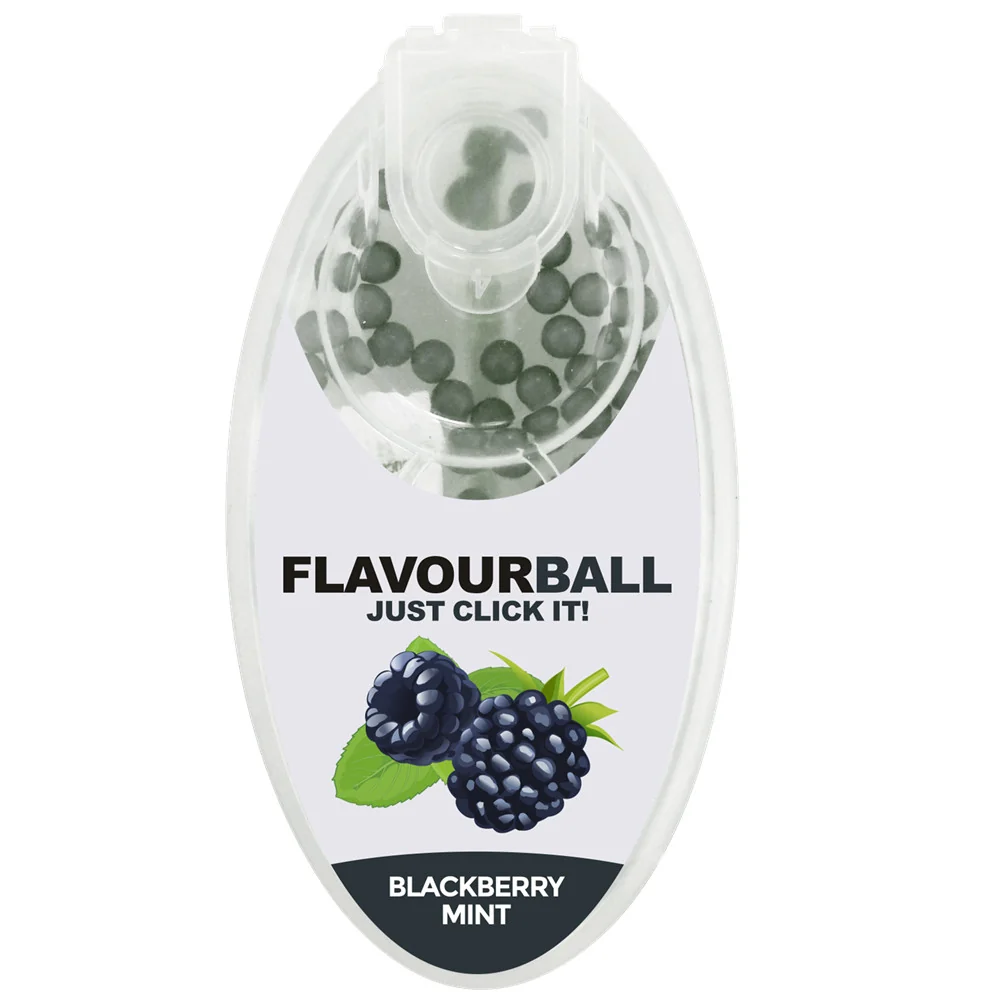 100 st Coola Blackberry Mint Flavor Balls i Pod