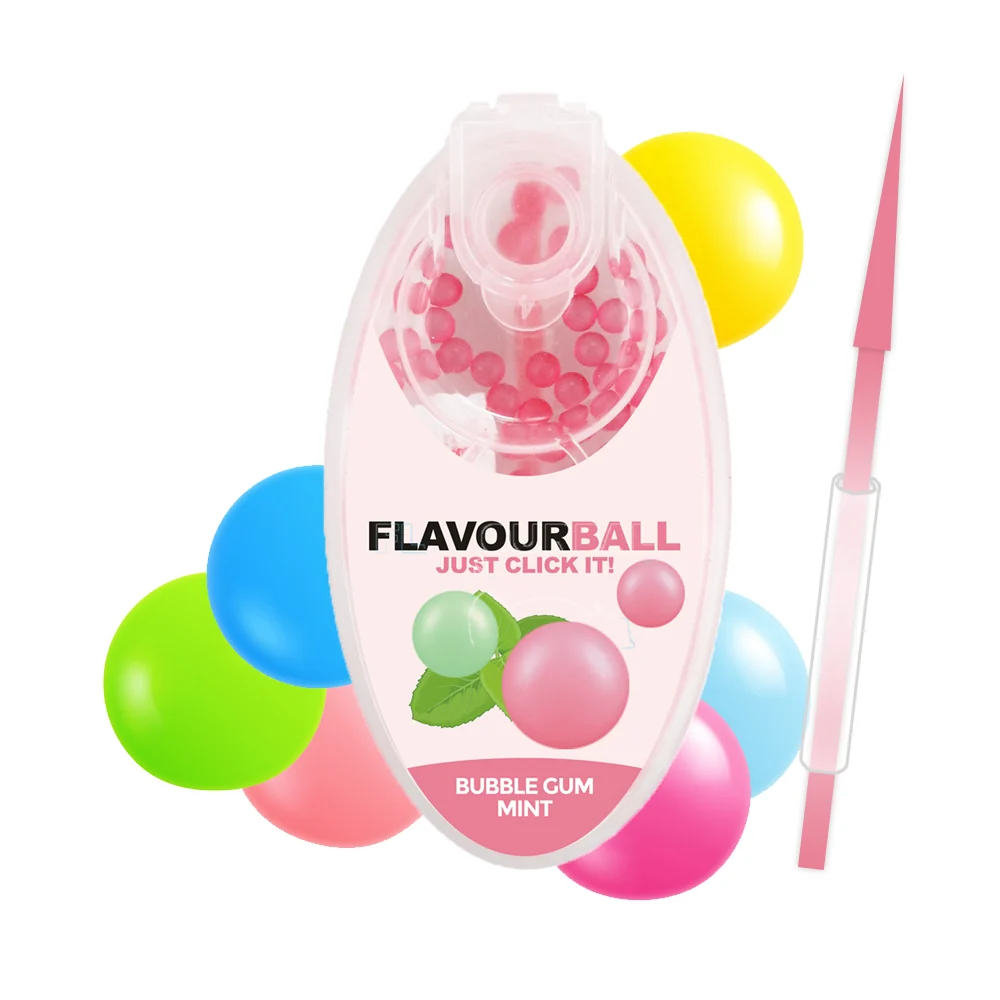 100 st Coola Bubblegum Mint Flavor Balls Pod
