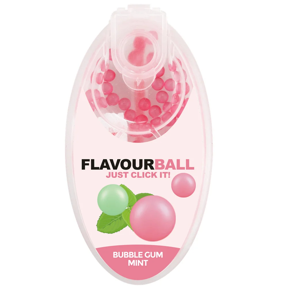 100 st Coola Bubblegum Mint Flavor Balls Pod