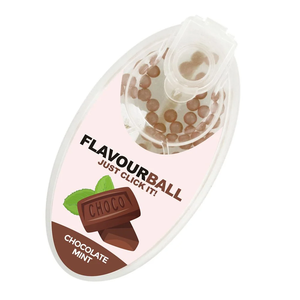 100 coola chokladmintsmakbollar i pod
