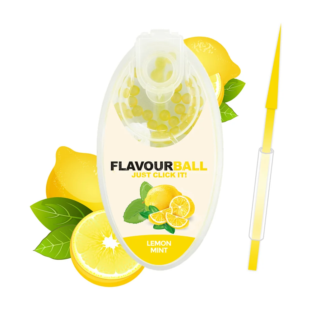 10 x 100 st Coola citronsmakbollar i pod