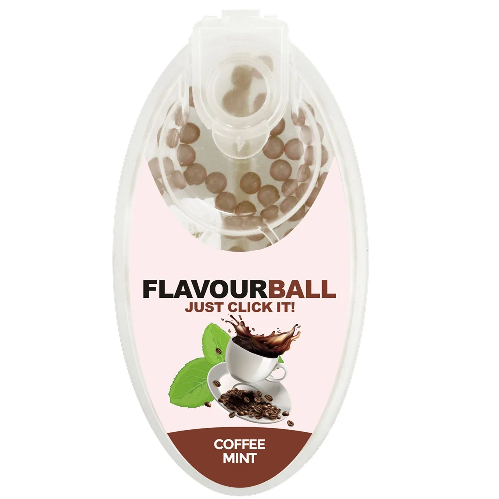 100 coola kaffemintsmakbollar i pod