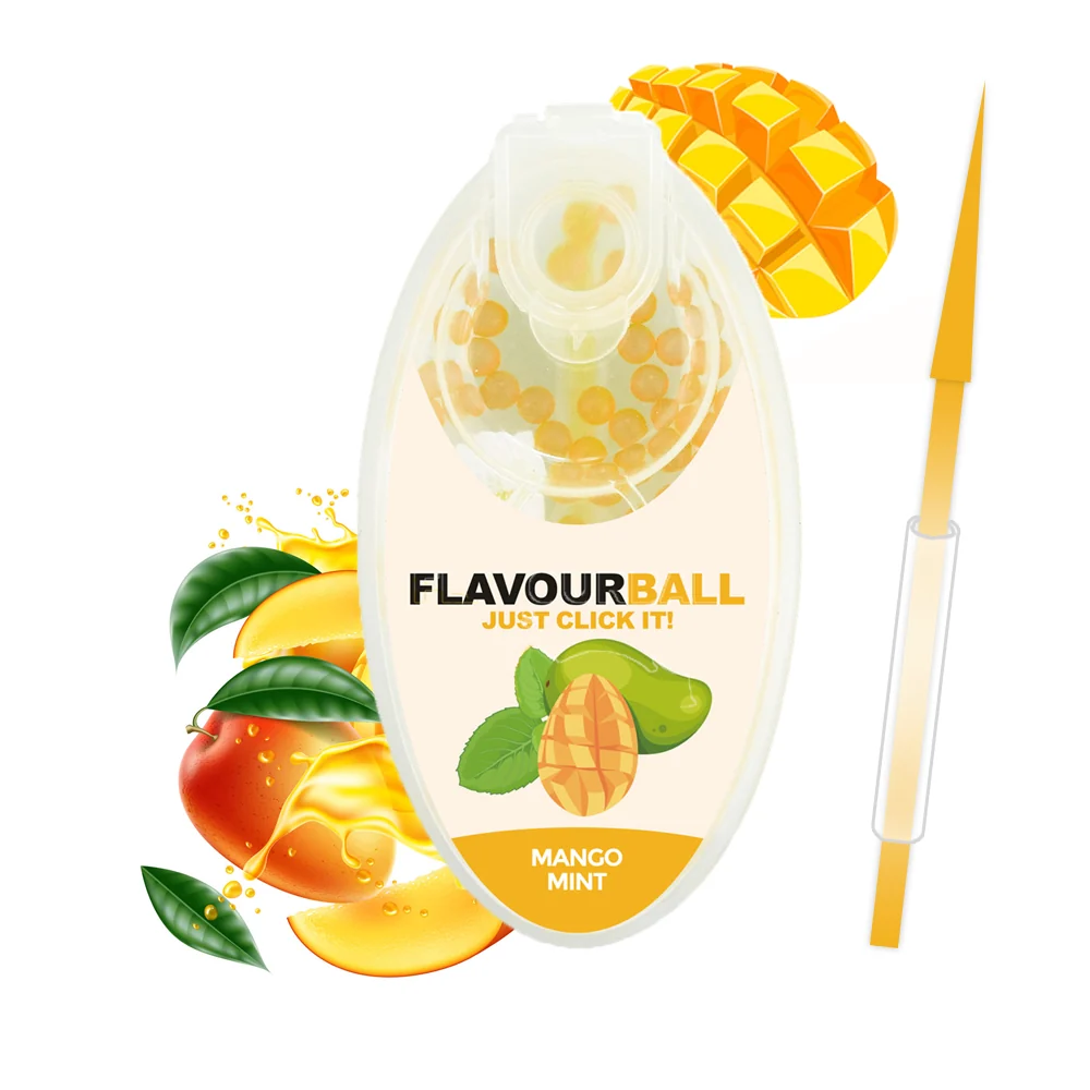 100 st Coola Mango Mint Flavor Balls Pod