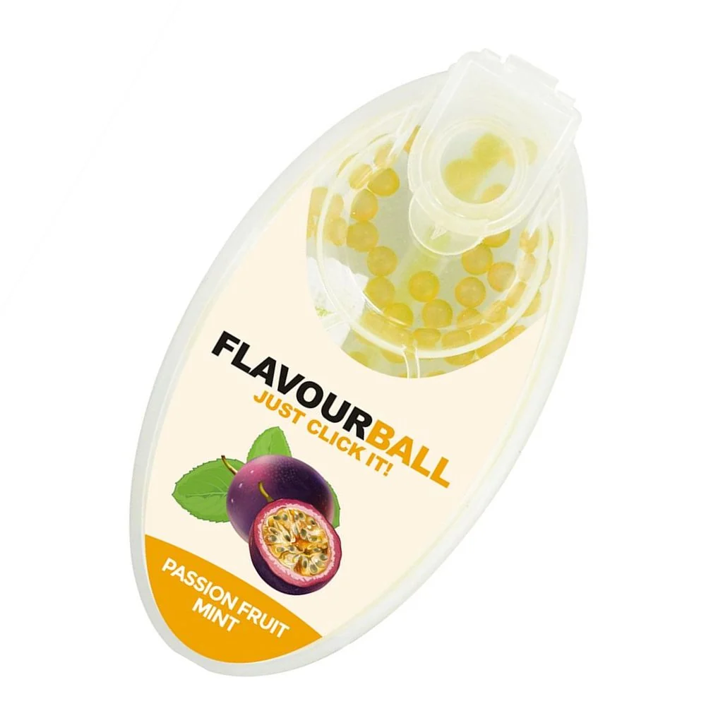 100 st coola passionfruit mynta smakbollar i pod